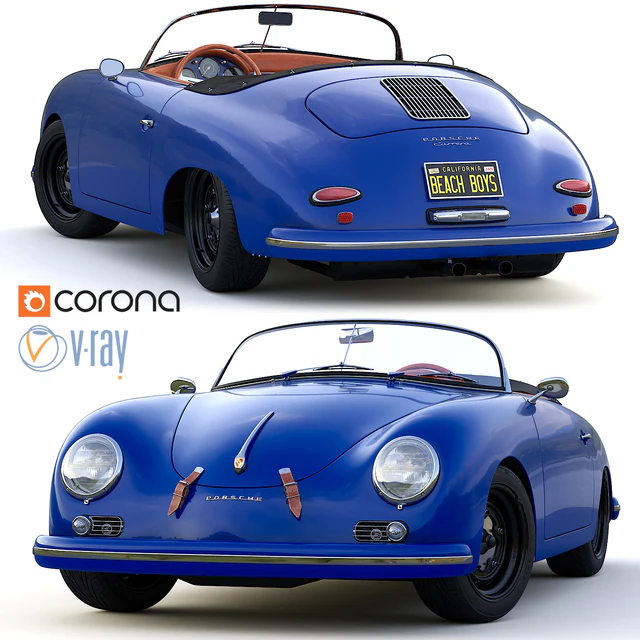 Porsche 356 A Speedster 1956 — Descargar