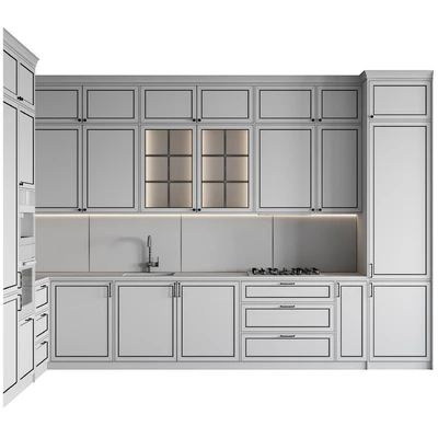kitchen neoclassic-002 — Вид 4
