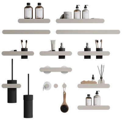 Moon bathroom accessories by Rexa — Ver 4