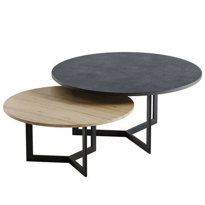TREKU KABI Wooden coffee table — Вид 3