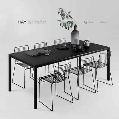 обеденная группа HAY — Вид 1