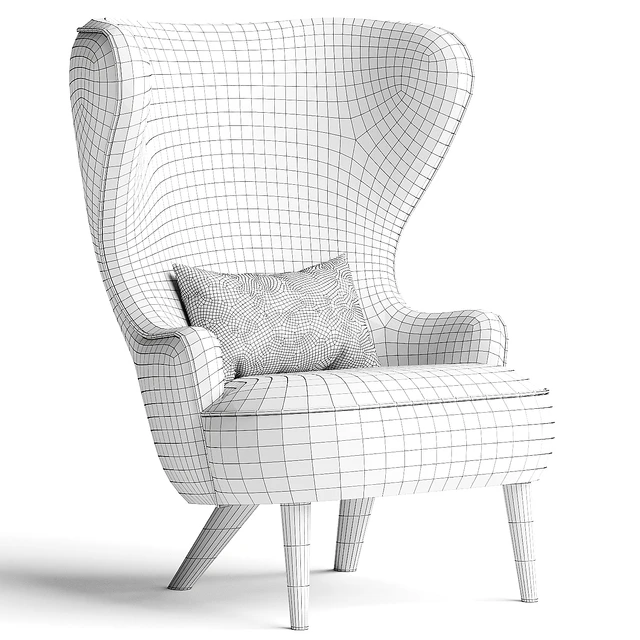 TOM DIXON WINGBACK MICRO CHAIR — Скачать