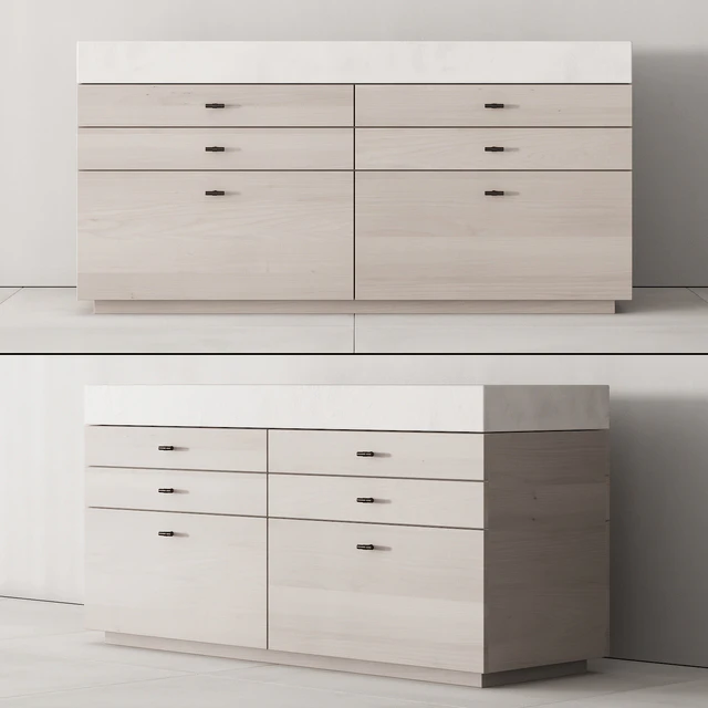 173 cabinet furniture 04 minimal wardrobe kit P02 island — Descargar