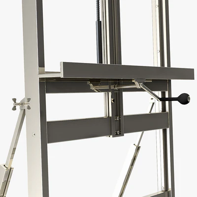 Restoration Hardware POLISHED NICKEL TV EASEL — Вид 3