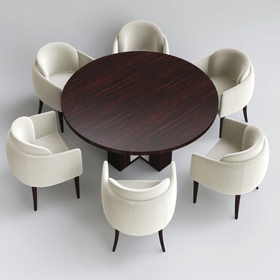 Poliform chair and table — Descargar