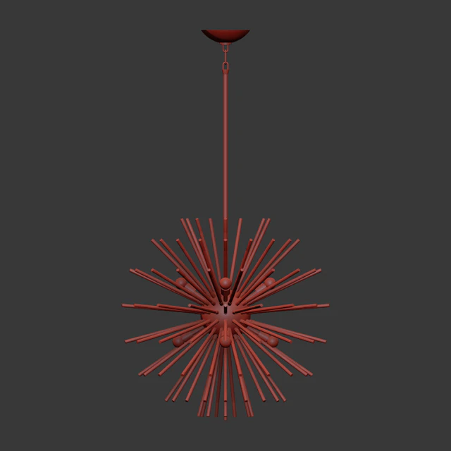 Andromeda Large Chandelier in Brass — Descargar
