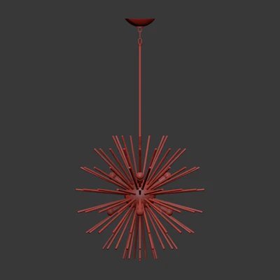 Andromeda Large Chandelier in Brass — Ver 2