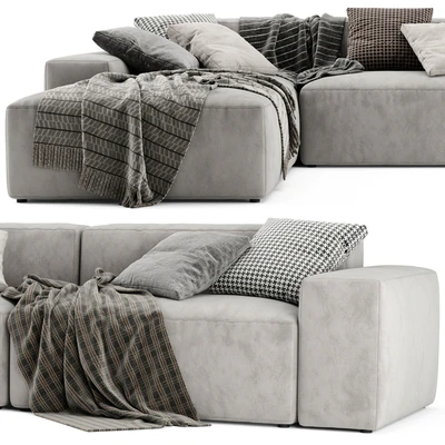 Jesse Daniel Chaise Longue Sofa — Ver 3