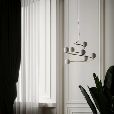 CARCASE CURL Pendant Lamp — Ver 2