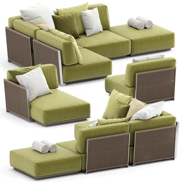 VULCANO OUTDOOR SOFA SET by FLEXFORM — Descargar