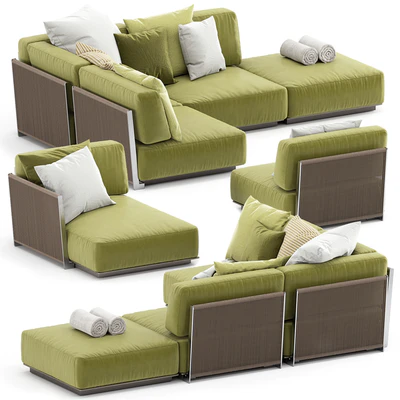 VULCANO OUTDOOR SOFA SET by FLEXFORM — Ver 1