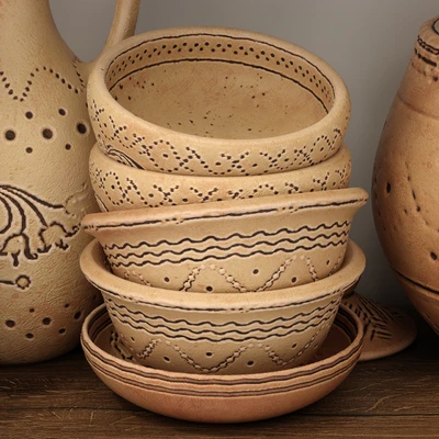 Dishes clay n22 / Clay dishes No. 22 — Ver 4
