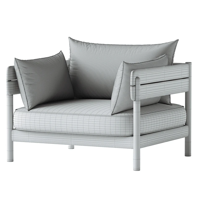 Tanso Outdoor Lounge Chair — Download