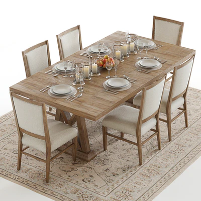 Hooker Geo Trestle and Stol Upholstered — Ver 2