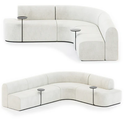 ARTIKO Sectional modular fabric sofa AT 16 by MDD — Ver 3