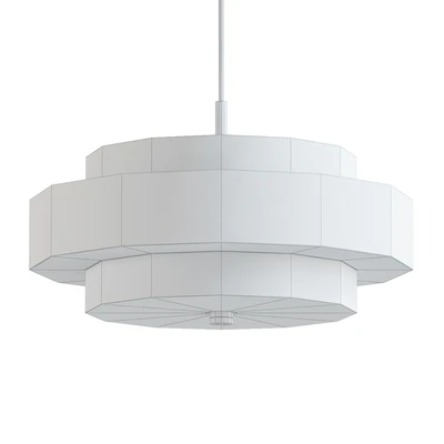 Paquette shaded drum chandelier — Ver 2