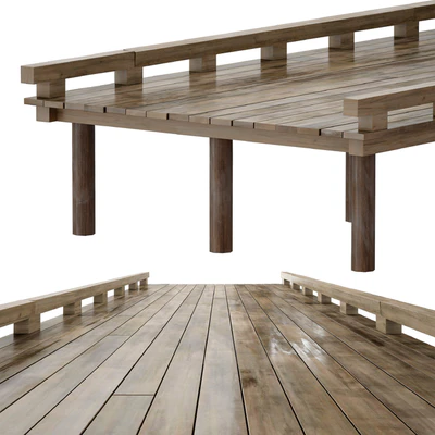 Прибрежный морской причал — Вид 5