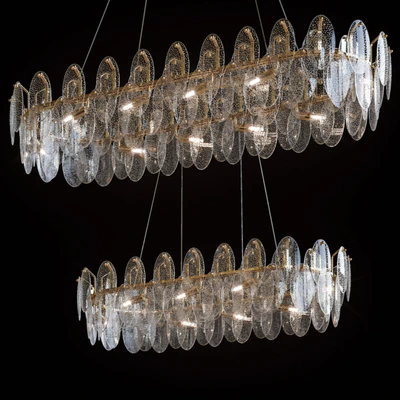 Pendant chandeliers REEGNORA and REEGNORA L by Lampatron — View 2