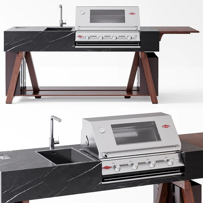 OCQ BBQube Outdoor kitchen — Ver 1