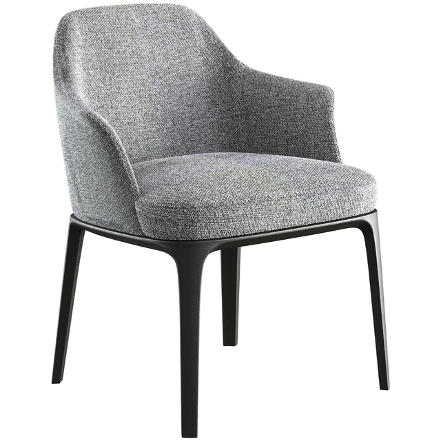 Dining table Poliform Concorde and chair Poliform Sophie — Скачать