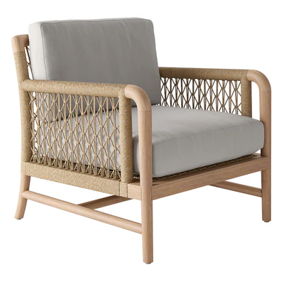 Palecek Montecito Outdoor Lounge Chair — Ver 3