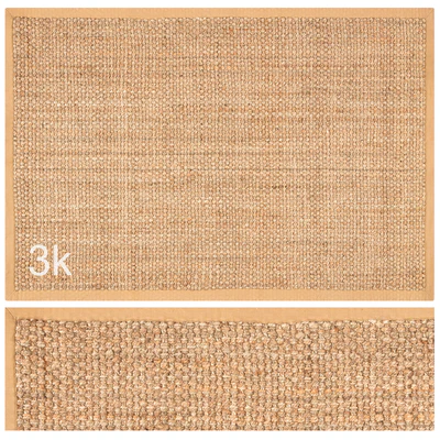 Carpet set 48 - Square Braided Jute / 3K — Вид 1