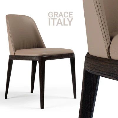 Chair Poliform Grace BEIGE — Вид 1