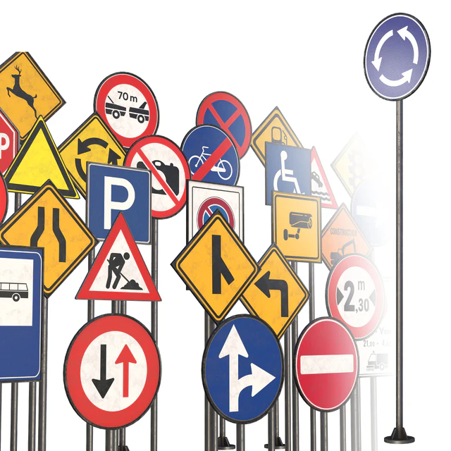 Street sign-set 01 — Descargar