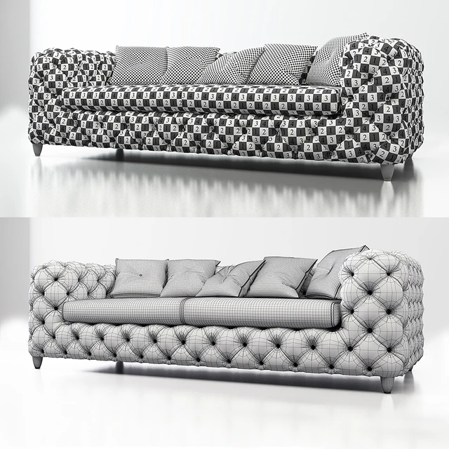 KARE Sofa My Desire Vintage 3-Seater — Descargar