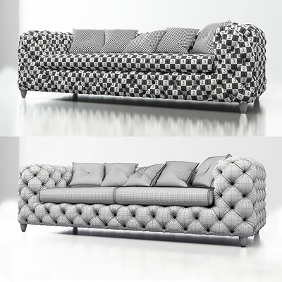 KARE Sofa My Desire Vintage 3-Seater — Ver 2