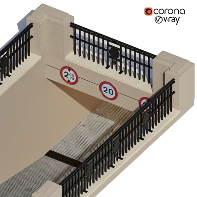 Entrance / Exit to the underground parking — Ver 4