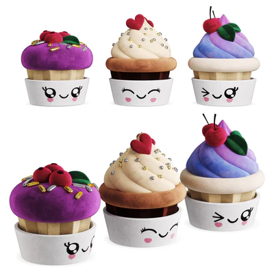Children's Toy Plush Cupcake — Ver 1