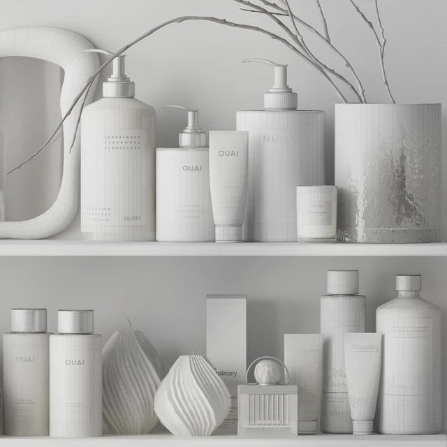 Shelves with cosmetics and bathroom decor - 4 — Descargar