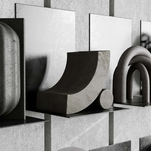Metal Shelves Decorative With Book - metal Rack — Скачать