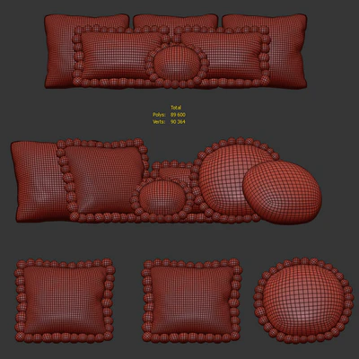 Finca home pillow set — Ver 4