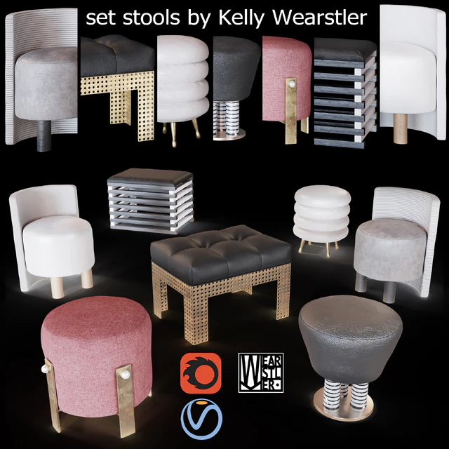 Kelly Wearstler stools — Download
