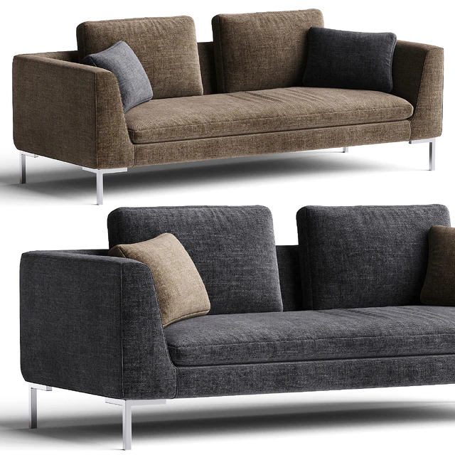 CHARLES Sofa By B&B Italia — Скачать