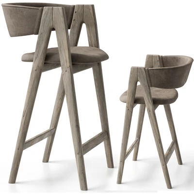 Bar stool PYCH by Montly — Ver 3