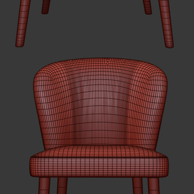 Minotti Aston Bar Stool and Lounge chair — Descargar