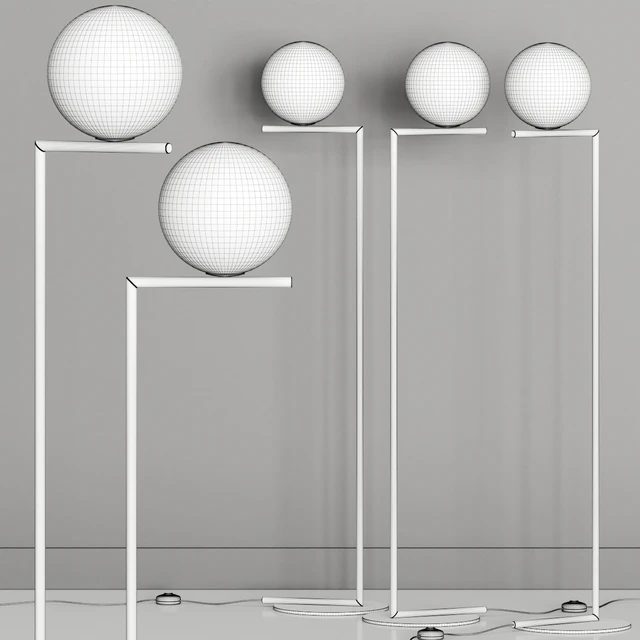 Flos Ic Lights F1 Floor Lamp — Descargar