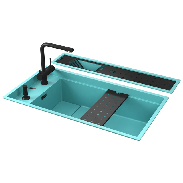 Sink and mixer Omoikiri Kinaru Pro 86-U/I — Download