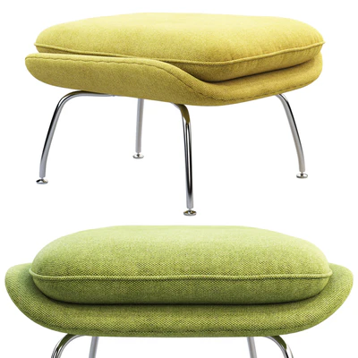 Womb Chair and Ottoman — Ver 3