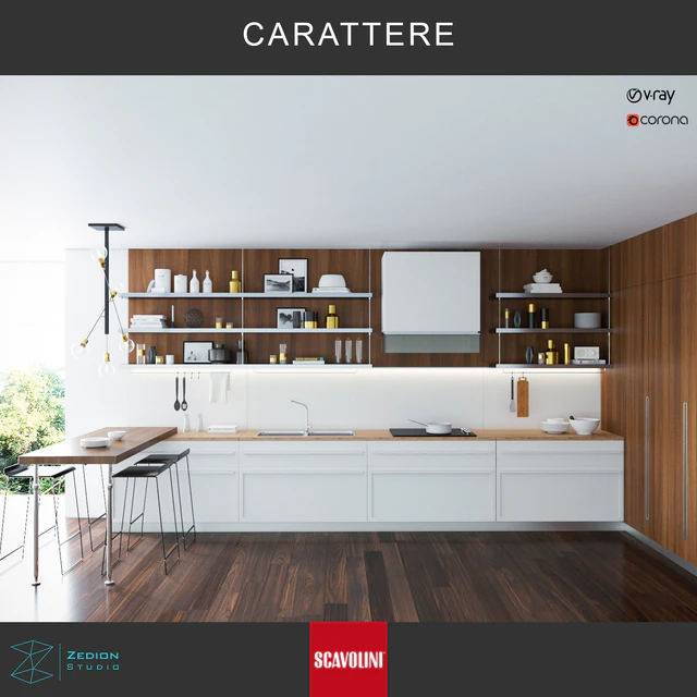 Scavolini Kitchen | Carrattere — Скачать