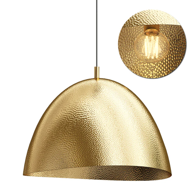 Hammered metal pendant — Descargar