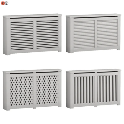 Decorative radiator screen set 03 — Ver 1