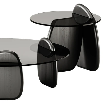 Shark Coffee Tables set by Roche Bobois — Ver 3