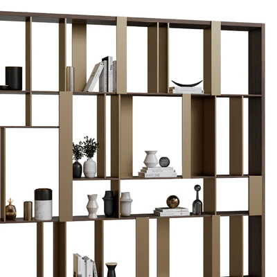 Стеллаж с декором 001 — Вид 3