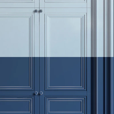 Встроенный шкаф 10\fitted wardrobe 10 — Вид 3