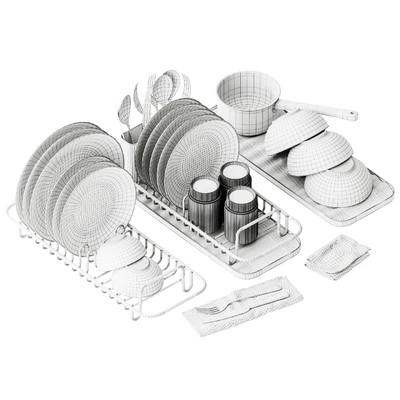 IKEA LILLHAVET Multifunctional dish rack set — Вид 3