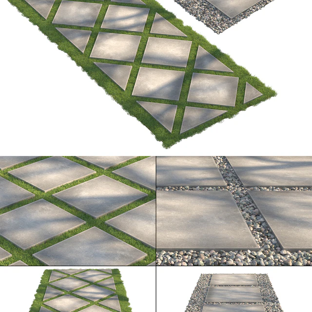 Garden elements set — Descargar